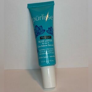 Purlisse Prevent Blue Lotus 4 In 1 Eye Adore Serum $65 MSRP NEW Full Size .5 Oz